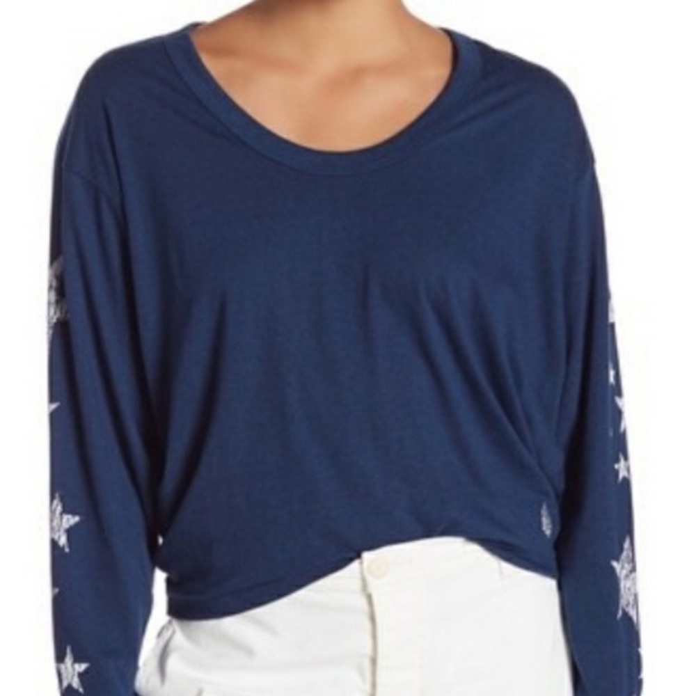 Free People Movement Melrose Star print shirt